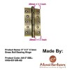 5" x 3" x 3mm Brass Ball Bearing Hinge